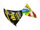 Acquista Carena Moto Yamaha YZF 1000 R1 2012-2014 - Nero Lucido Giallo Verde Blu Rosso Ruota dei Colori
