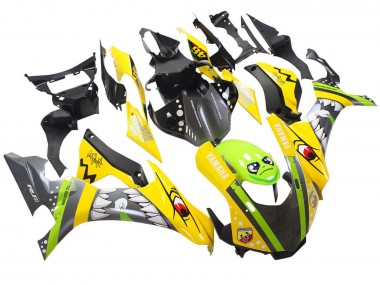Acquista Carena Moto Yamaha YZF 1000 R1 2015-2019 - Giallo Verde Squalo