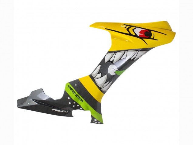 Acquista Carena Moto Yamaha YZF 1000 R1 2015-2019 - Giallo Verde Squalo