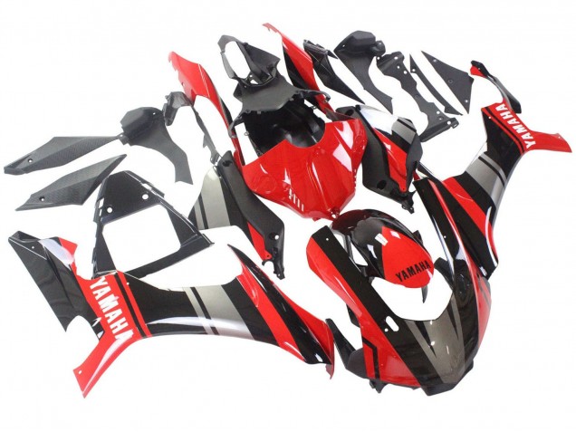 Acquista Carena Moto Yamaha YZF 1000 R1 2015-2019 - Rosso Nero Argento