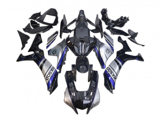 Acquista Carena Moto Yamaha YZF 1000 R1 2020-2025 - Argento Blu Nero BKSOD