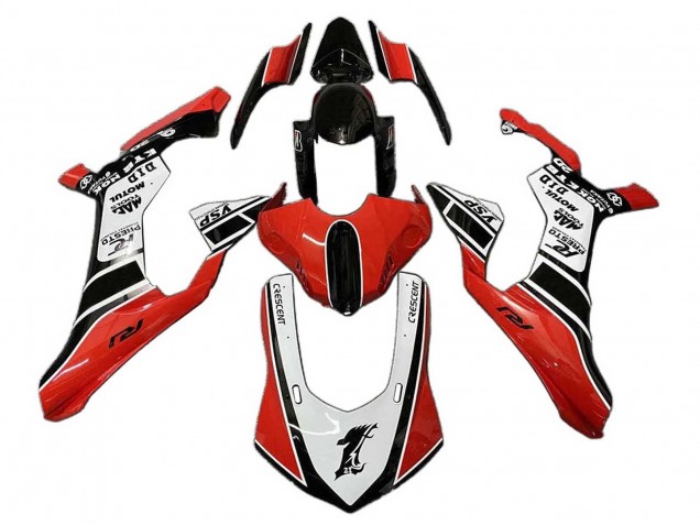 Acquista Carena Moto Yamaha YZF 1000 R1 2020-2025 - Bianco Rosso Nero