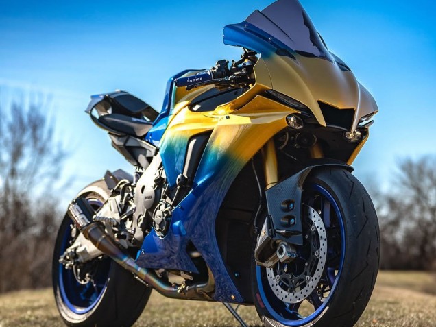 Acquista Carena Moto Yamaha YZF 1000 R1 2020-2025 - Blu Oro