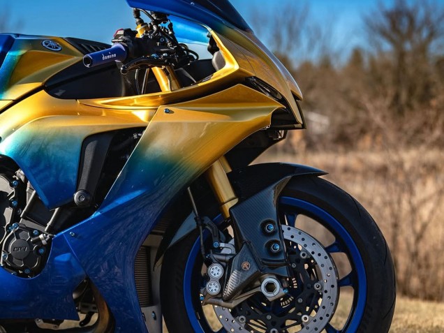Acquista Carena Moto Yamaha YZF 1000 R1 2020-2025 - Blu Oro