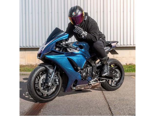 Acquista Carena Moto Yamaha YZF 1000 R1 2020-2025 - Pendenza Blu Viola