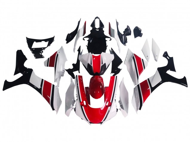 Acquista Carena Moto Yamaha YZF 1000 R1 2020-2025 - Bianco Rosso Nero Lucido