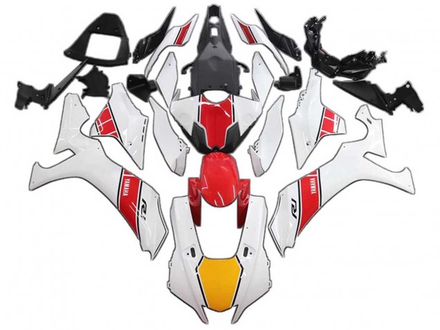 Acquista Carena Moto Yamaha YZF 1000 R1 2020-2025 - Bianco Rosso Giallo