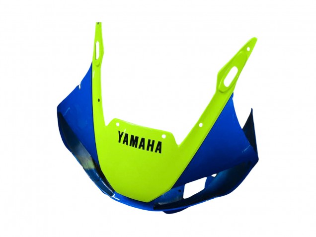Acquista Carena Moto Yamaha YZF 600 R6 1998-2002 - Neon Verde Blu Bianco Champions