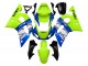 Acquista Carena Moto Yamaha YZF 600 R6 1998-2002 - Neon Verde Blu Bianco Champions