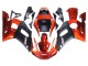 Acquista Carena Moto Yamaha YZF 600 R6 1998-2002 - Arancia Nero Opaco