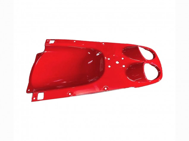 Acquista Carena Moto Yamaha YZF 600 R6 1998-2002 - Rosso Bianco Nero Lucido