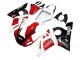 Acquista Carena Moto Yamaha YZF 600 R6 1998-2002 - Bianco Rosso Nero Lucido