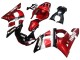 Acquista Carena Moto Yamaha YZF 600 R6 1998-2002 - Rosso Bianco Nero Lucido