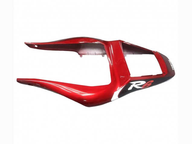 Acquista Carena Moto Yamaha YZF 600 R6 1998-2002 - Rosso Bianco Nero Lucido