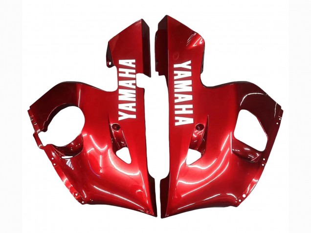 Acquista Carena Moto Yamaha YZF 600 R6 1998-2002 - Rosso Bianco Nero Lucido