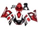Acquista Carena Moto Yamaha YZF 600 R6 1998-2002 - Rosso Bianco Nero Lucido