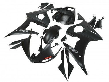 Acquista Carene Moto Yamaha YZF R6 2003-2004 - Nero Opaco