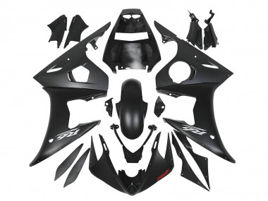 Acquista Carene Moto Yamaha YZF R6 2003-2004 - Nero Opaco