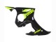Acquista Carena Moto Yamaha YZF R6S 2006-2009 - Nero Lucido Neon Giallo