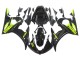 Acquista Carena Moto Yamaha YZF R6S 2006-2009 - Nero Lucido Neon Giallo