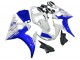 Acquista Carena Moto Yamaha YZF R6S 2006-2009 - Bianco Blu GYTR
