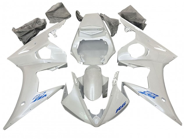 Acquista Carena Moto Yamaha YZF R6 2003-2004 - Bianco