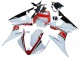 Acquista Carena Moto Yamaha YZF R6 2003-2004 - Bianco Rosso Nero Lucido