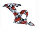 Acquista Carena Moto Yamaha YZF R6S 2006-2009 - Nero Rosso Grigio Camouflage