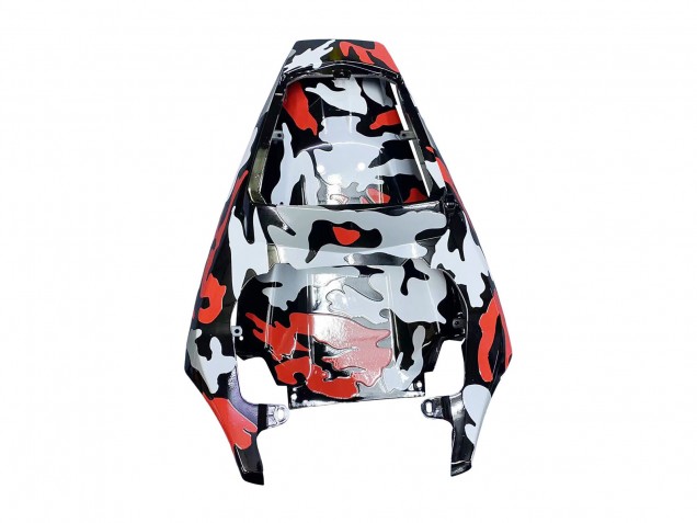 Acquista Carena Moto Yamaha YZF R6S 2006-2009 - Nero Rosso Grigio Camouflage
