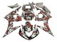 Acquista Carena Moto Yamaha YZF R6S 2006-2009 - Nero Rosso Grigio Camouflage