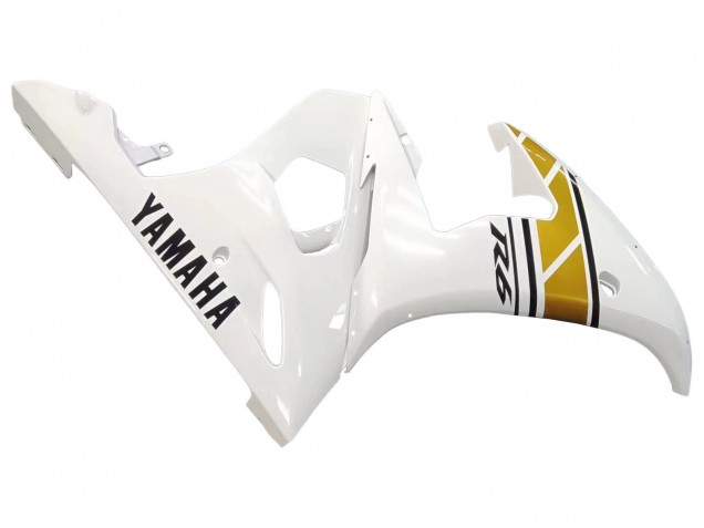 Acquista Carena Moto Yamaha YZF R6 2003-2004 - Bianco Oro
