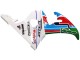 Acquista Carena Moto Yamaha YZF 600 R6 2005 - Azzurro Chiaro Bianco Verde Rosso Kastinee Dunlop Motul