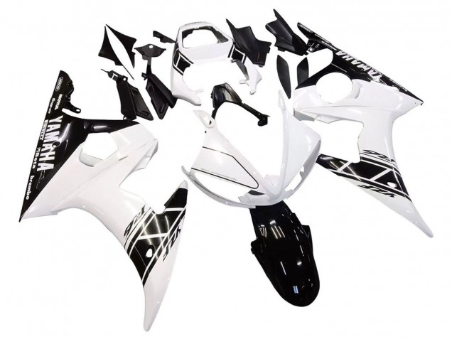 Acquista Carena Moto Yamaha YZF 600 R6 2005 - Bianco Nero