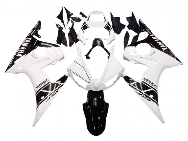 Acquista Carena Moto Yamaha YZF 600 R6 2005 - Bianco Nero