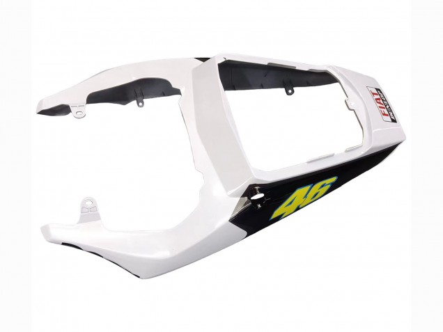 Acquista Carena Moto Yamaha YZF 600 R6 2005 - Bianco Blu Dunlop Fiat Motul