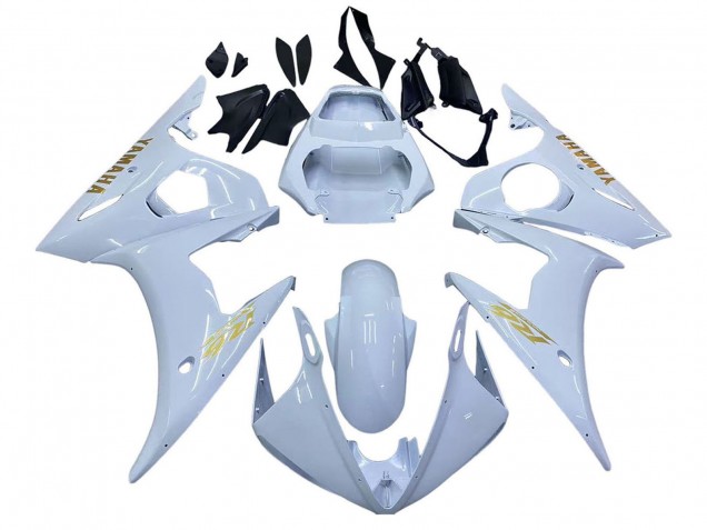 Acquista Carena Moto Yamaha YZF 600 R6 2005 - Bianco Oro