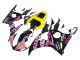 Acquista Carena Moto Yamaha YZF 600 R6 2005 - Nero Rosa Giallo Repsol 46