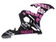 Acquista Carena Moto Yamaha YZF 600 R6 2005 - Nero Rosa Giallo Repsol 46