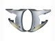 Acquista Carena Moto Yamaha YZF 600 R6 2005 - Grigio Nero Opaco Oro