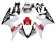 Acquista Carena Moto Yamaha YZF 600 R6 2005 - Bianco Nero Rosso Motul