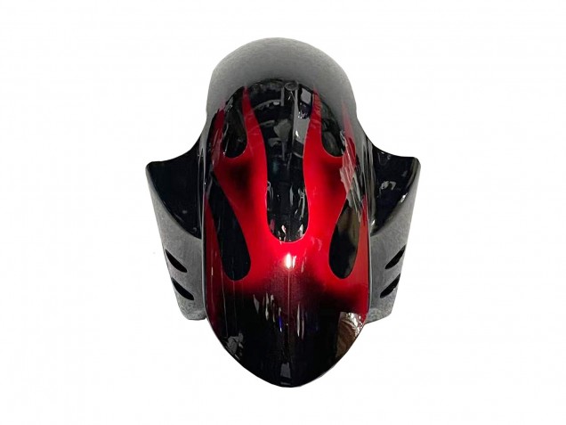 Acquista Carena Moto Yamaha YZF 600 R6 2005 - Nero Rosso Fiamma