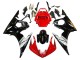 Acquista Carena Moto Yamaha YZF 600 R6 2005 - Rosso Bianco Nero Lucido