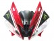 Acquista Carena Moto Yamaha YZF 600 R6 2006-2007 - Bianco Rosso Nero Verde Mostro Milwaukee