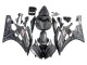 Acquista Carena Moto Yamaha YZF 600 R6 2006-2007 - Nero Opaco Argento Fiamma