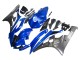 Acquista Carena Moto Yamaha YZF 600 R6 2006-2007 - Blu Bianco Nero Lucido