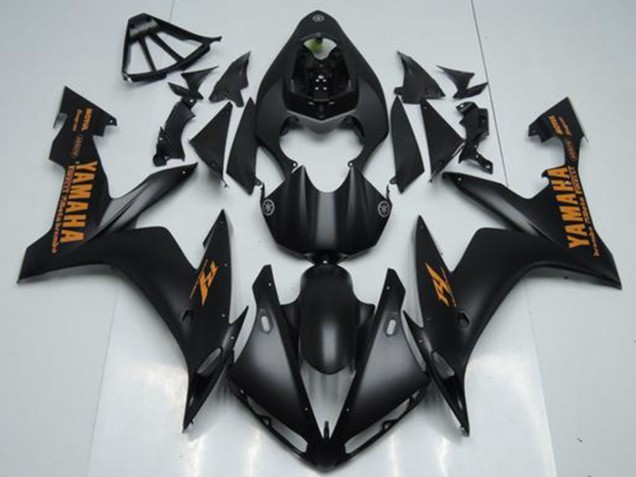Acquista Carena Moto Yamaha YZF R1 2004-2006 - Nero Opaco Arancia