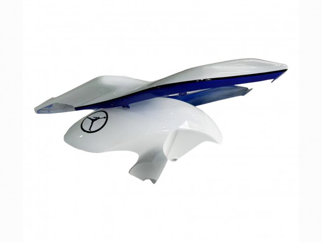 Acquista Carena Moto Yamaha YZF 600 R6 2006-2007 - Bianco Blu Jordan