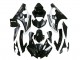 Acquista Carena Moto Yamaha YZF 600 R6 2006-2007 - Nero Lucido Nero Opaco Bianco Motul Michelin
