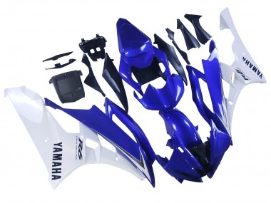 Acquista Carena Moto Yamaha YZF 600 R6 2006-2007 - Bianco Blu Nero