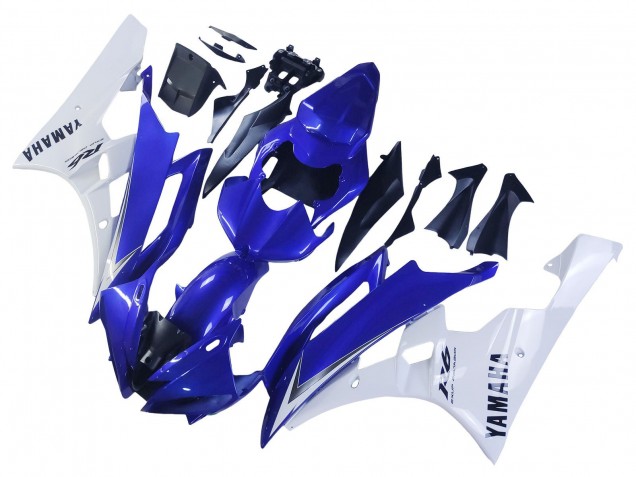Acquista Carena Moto Yamaha YZF 600 R6 2006-2007 - Bianco Blu Nero